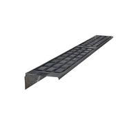 Palram Greenhouse Staging Twin Shelf Kit - L65 x W26 x H16.5 cm in Dark Grey Palram Dark Grey