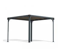 Palram - Canopia Canopia by Palram Milano 3000 Garden Gazebo - Grey Bronze, Grey