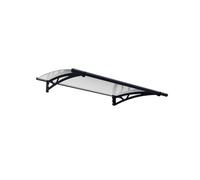 Palram Patio Cover Altair Door Awning Canopy 1500 Clear - L150.5 cm - Grey Palram Grey