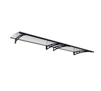Door Canopy 3ft Cover Palram Canopia Altair Grey