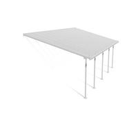 Palram Patio Cover Feria 4M Deep 4X7.87 Clear - L787 x W385 x H305 - White Palram White