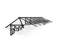 Palram-Canopia Lily 4700 Canopy (Black/Clear)