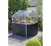 4' x 4' Palram Canopia Plant Inn Raised Bed Small Mini Greenhouse (1.18m x 1.18m)