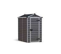 Palram Skylight Shed 4 x 6 Dark - L176.8 x W120.7 x H203.5 cm - Dark Grey Palram Dark Grey