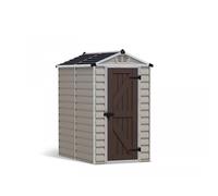 Palram Skylight Shed 4 x 6 Tan - L176.8 x W120.7 x H203.5 cm - Dark Grey Palram Grey