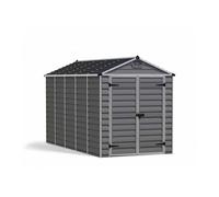 Palram Skylight Shed 6 x 12 2 Box - Polycarbonate - L378.6 x W185.4 x H217 cm in Grey Palram Grey