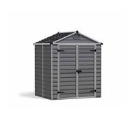 Palram Skylight Shed 6 x 5 Dark - L154 x W185 x H217 cm - Dark Grey Palram Grey