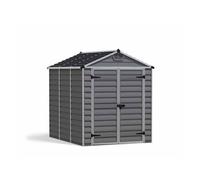 Palram Skylight Shed 6 x 8 Dark - L229 x W185.4 x H217 cm - Dark Grey Palram Grey