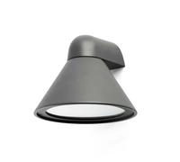 FARO BARCELONA Pals outdoor wall light, IP65, dark grey