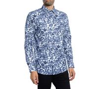 Palsley Regular Shirt Blue/Blue M