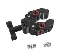 Palsmoother Camera Clamp Adapter With Universal Threaded Interface Clamp Mount Articulated Clamp Compact Clamping Mount Metal Construction With T Handle For Easy