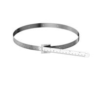 Palsmoother Diameter Measuring Ruler Double Scale Circumference Tape Measure Diameter Tape Stainless Steel Compact Precision 0.01mm Clear Scale Suitable for arborists mechanics daily use, 0-800mm