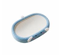 Palsmoother Fleece Cat Bed Cat Scratcher Cat Bed Cat Lounge With Sisal Scratch Area and Fleece Surround Oversized Oval Shape for Stretching and Comfort suitable for family homes multi cat, Dog