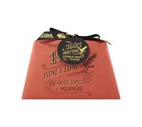 PALUANI Classic Panettone, Traditional panettone with Candied Fruit and Raisins, Original Recipe, First Quality Ingredients, Natural Leavening, Fresh Italian Eggs and Milk, Hand-Wrapped, 1000 g