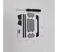 Palumma RC Metal Rear Window Guard Net for TRX4M, 8pcs RC Accessories Decorative Upgrade Parts for Traxxas 1/18 TRX-4M Land Rover Defender(Black)