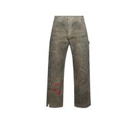 Paly Been Thru It distressed panelled trousers - Brown 30-32