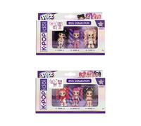 Palz 3D K-Pop Idols Mini Figure Clip-On 3-Pack