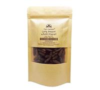 Pam Herbals Whole Pippali (Indian Long Pepper/Pipal) - 100% Natural Whole Long Pepper Spice for Curries, Meat, Fish, Teas and Seasoning