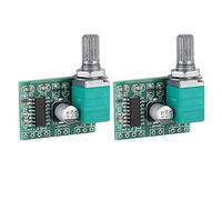 PAM8403 Audio Amplifier Module, 2PCS DC 5V Digital Power Amplifier Board Dual Channel Stereo Amplifier with Potentiometer for DIY Audio Projects and Portable Electronics