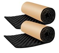 Pamatio 20 mm Insulation Mat, 2 Roll Auto Self-Adhesive Sound-proofing Foam Mat, Car Sound Deadening, Noise Acoustic Dampening, Moisture Proof Waterproof, 200 cm x 50 cm