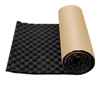 Pamatio 20 mm Insulation Roll, Auto Self-Adhesive Sound proofing Foam for Van, Car Sound Sound deadening mat, Noise Acoustic Dampening, Black - 200 cm x 50 cm (Roll)