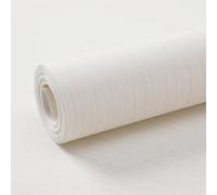 Pamatio Lines Textured Wallpaper Beige White Mix Plain Stripes Feature Ivory Wall Paper, for Bedroom Living Room TV Background Adult Hallway Modern Decoration, 9.5m x 53cm