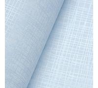 Pamatio Plain Blue Wallpaper Glitter Imitation Cracks Striped Texture Effect Wallpaper Simple Solid Color Wall Covering for Living Room Bedroom Corridor Walls