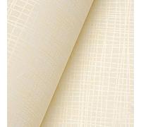 Pamatio Plain Dark Line Wallpaper Beige Yellow Glitter Imitation Cracks Texture Effect Non-Woven Wallpaper Simple Style Solid Color Wallpaper for Living Room Bedroom Corridor