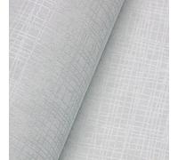 Pamatio Plain Dark Line Wallpaper Light Grey Glitter Imitation Cracks Texture Effect Non-Woven Wallpaper Simple Style Solid Color Wallpaper for Living Room Bedroom Corridor