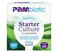 Pambiotic Kefir Starter Culture - 10 Sachets, Each Makes 1 Liter