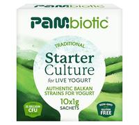 Pambiotic Yogurt Starter Culture - 10 Sachets | Traditional Probiotic Yogurt | Live Lactobacillus Bulgaricus & Streptococcus Thermophilus
