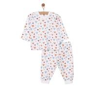 Pambuliq Baby Girl Long Sleeve Pyjamas Set - Beige