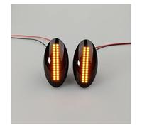 PAMEHRU Blinkers Lights For Suzuki For Grand For Vitara For Swift 1 Pair Turn Signal Side Marker Light Sequential Flashing Dynamic Lamp Turn Singal Light(A)