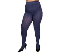 Pamela Mann 50 Denier Maxi Opaque Plus Size Tights-3XL-Navy