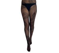 Pamela Mann Black Snake Net Fishnet Tights - Goth - Gothic
