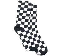 Pamela Mann Chequered ankle socks Socks black white EU 36-41