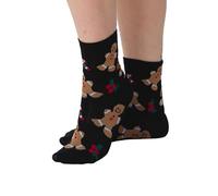 Pamela Mann Novelty Christmas Socks Father Christmas Snowman Gingerbread Man 1 Pair