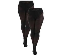 Pamela Mann Pack 2 50 Denier Opaque Tights Black