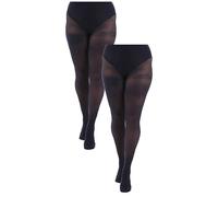 Pamela Mann Pack 2 50 Denier Opaque Tights Navy