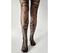 Pamela Mann - Serpentine Net Black - Tights - black - Onesize - 90% Nylon, 10% Elastane Onesize
