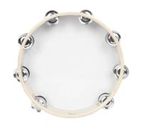 PAMINGONO 10-inch Double-layer Hand Tambourine Drum with Peace Dove Design, Musical Instrument for Children’s Beginner Education and Dance, Decorative Percussion Hand Drum for Boys