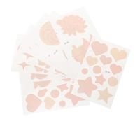 PAMINGONO 10 Sheets Temporary Tattoo Cover Sticker for Scar Realistic Halloween Face Self-adhesive for Women