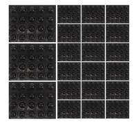 PAMINGONO 100pcs Braille Bump Dots Stickers with Adhesive for Visually Impaired Raised Tactile Low Vision Aids Suitable for Blind and Elderly Use