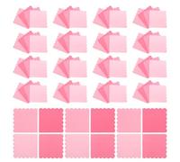 PAMINGONO 100Pcs Disposable Pink Gradient Paper Napkins 25X25Cm Party Serviettes for Tea Time Birthday Wedding Valentine’S Day Table Supplies