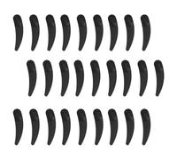 PAMINGONO 100pcs Face Cream Spoons for Cosmetics Skincare Tools, Portable Black Pp Material Beauty Cream Applicators, for Even Application and Trying out Beauty Products Or DIY Cosmetics
