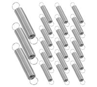 PAMINGONO 100pcs Metal Reset Springs for Mahjong Tile Lift Carriage and Tile Feed Systems, 1.42 Inch Wear-resistant Extension Springs, Easy Installation for Home Use and Club Mahjong Table