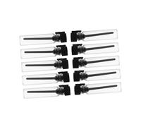 PAMINGONO 10Pcs 1Ml Mini Glass Sample Bottles for Perfume Essential Oil with Dropper Refillable Travel Vials for Cosmetics and Makeup Small Empty Rollerball Bottles