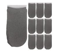 PAMINGONO 10pcs Carbon Fiber Non-slip Finger Sleeves for Gaming Sweat-resistant Thumb and Finger Protectors for Mobile Game Players for Esports and Touchscreen Devices