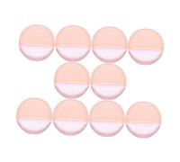PAMINGONO 10pcs Makeup Puff Pads Soft Finger Holder for Loose Powder Application Easy to Clean and Reusable Cosmetic Tool for Women Compact for Travel Use Finish