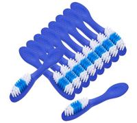PAMINGONO 10Pcs Mini Toothbrushes for Safety Soft Handle Design for Prisons Rehabilitation Compact Portable Toothbrushes Prevents Self Harm Spread for Oral Care